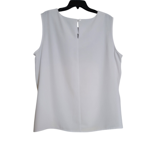 Notations White Blouse Classic Design Size 2X - Picture 2 of 10